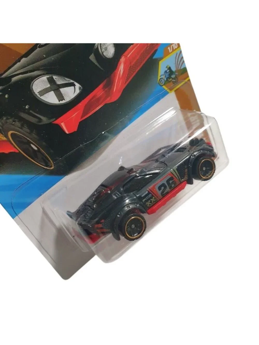Hot Wheels HW Dirt El Segundo Rallye Black Red Rally Car Toy Race 145/250 Mattel